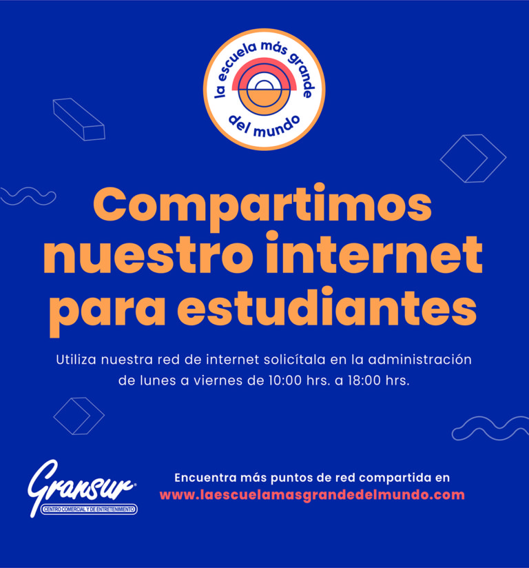 Somos parte de: La escuela más grande del mundo